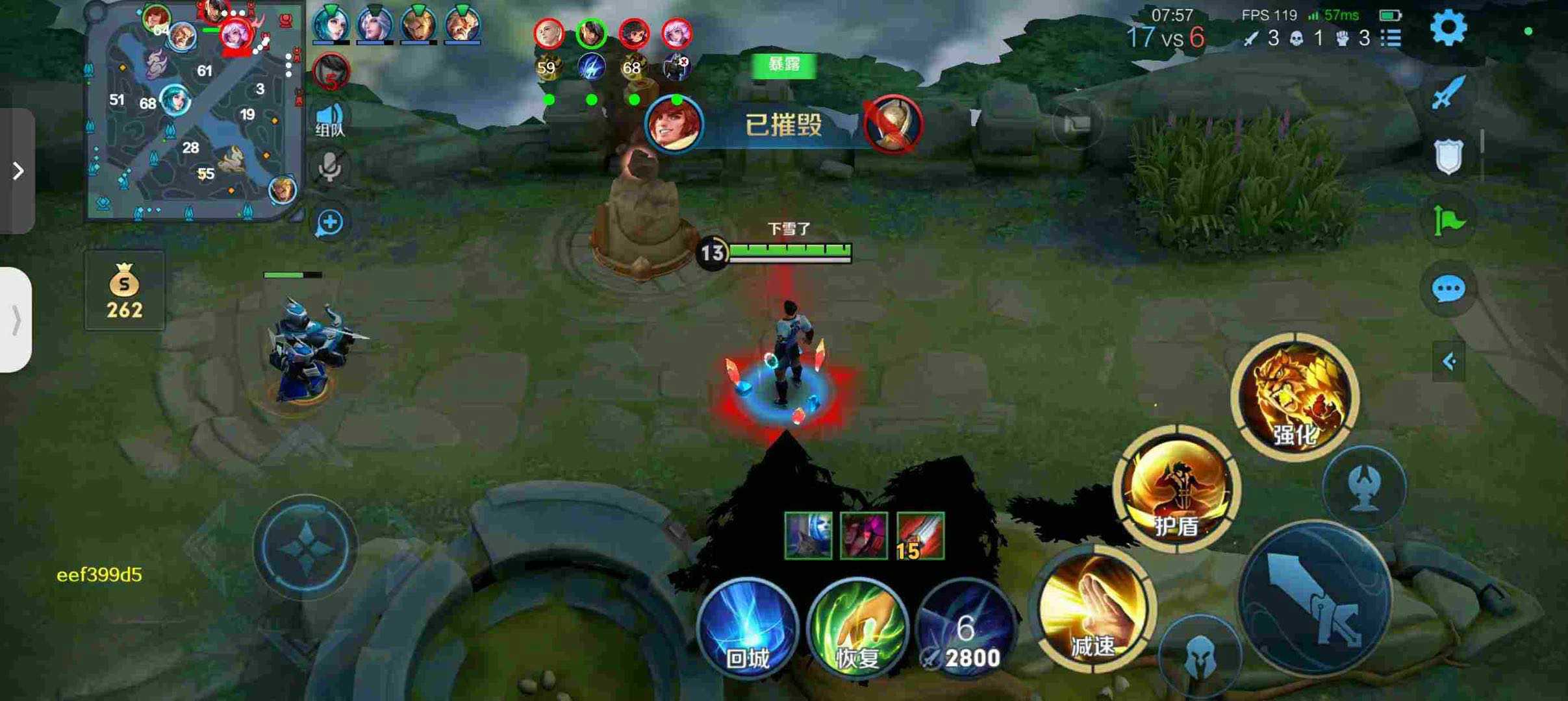 王者荣耀辅助《咸鸭蛋》全图辅助