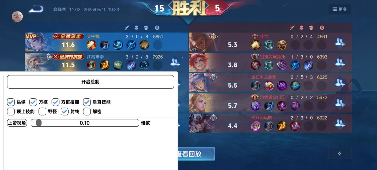 王者荣耀辅助《坚果》内部